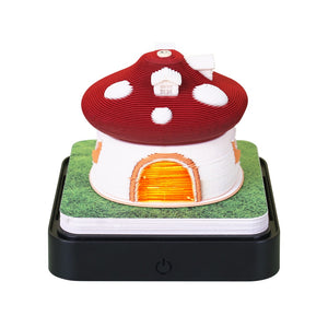 Mushroom House Calendar 2024 (with Lights)